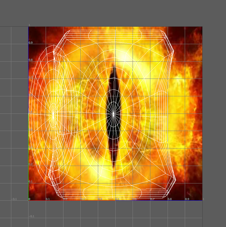 uv map eyeball