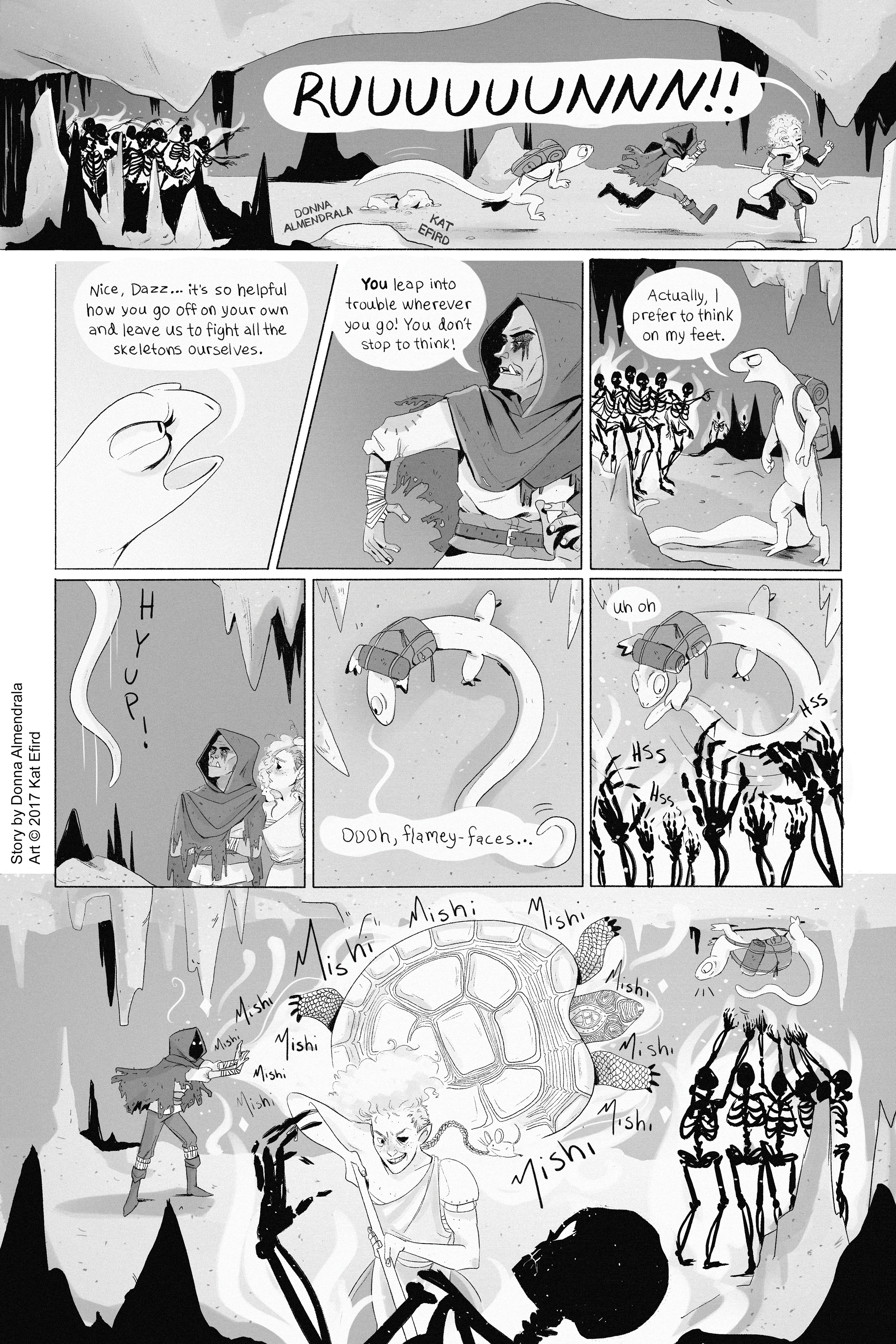 Fighting Skeletons for Friendship 1